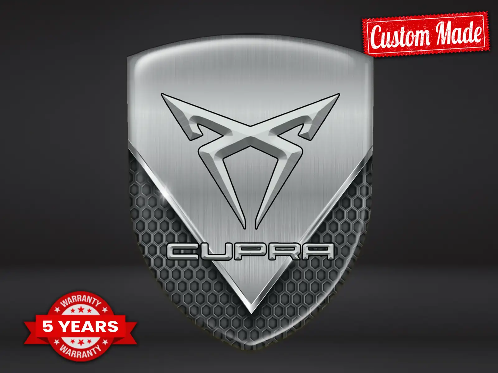 Seat Cupra Emblemaufkleber Pro Max Langlebig Stilvoll Design